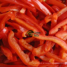 High Quality IQF Frozen Red Pepper Slices